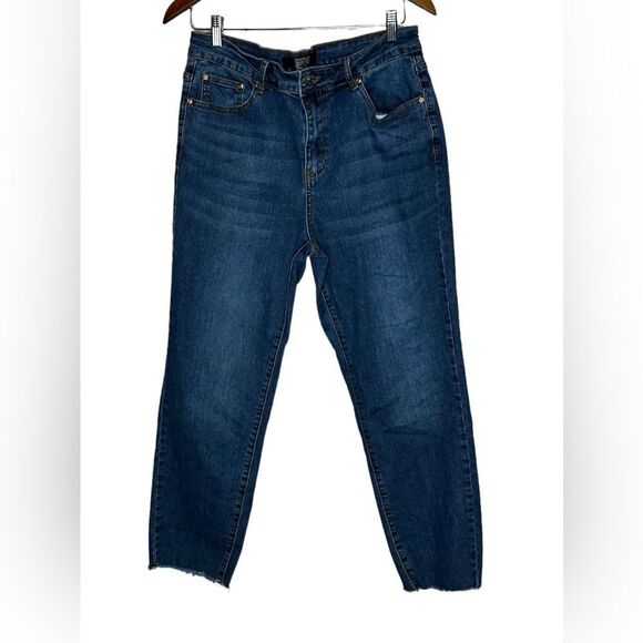 Monkey Ride Jeans original vintage raw hem ankle jeans size 11 - Picture 1 of 9